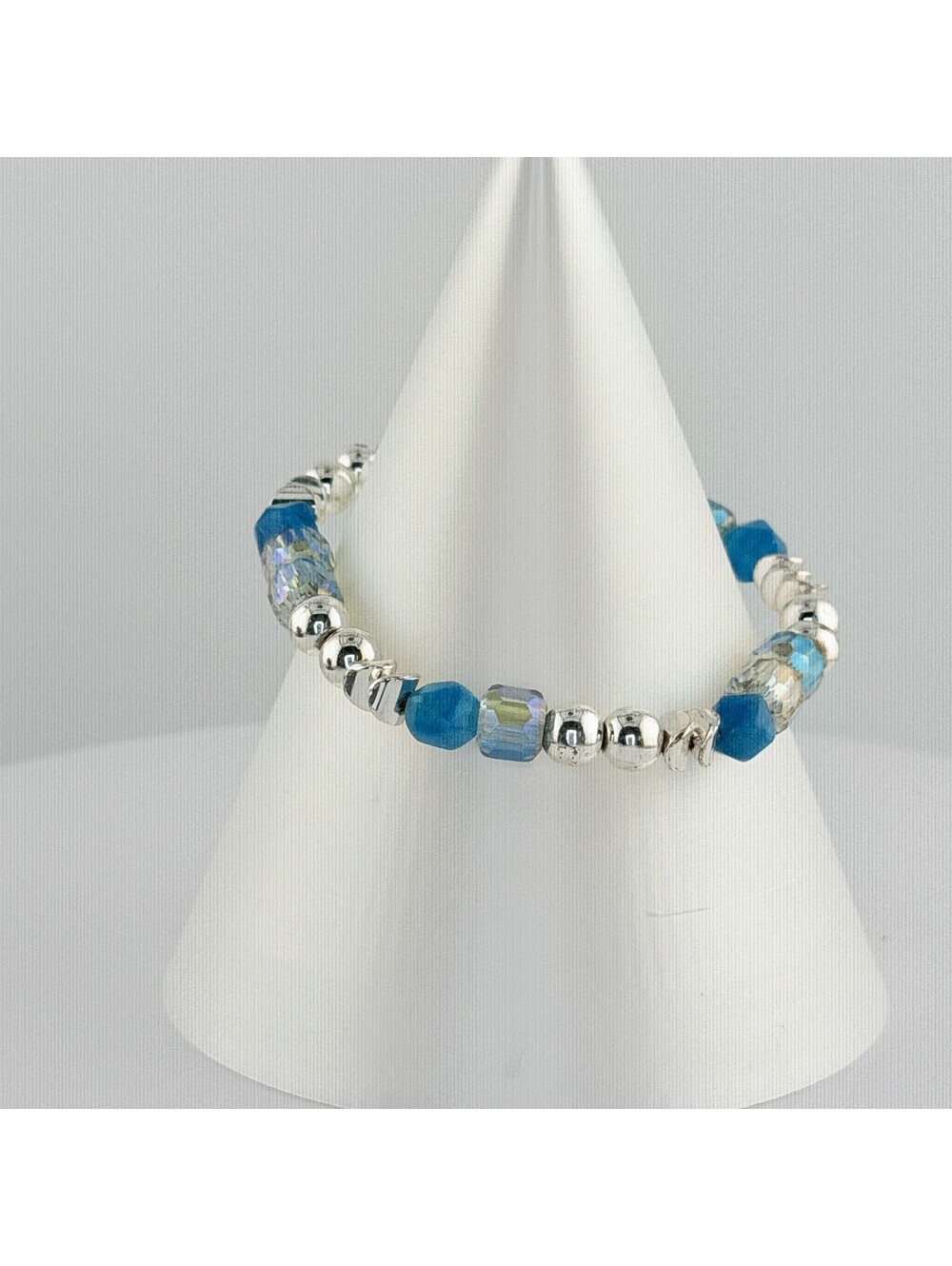 Bomb Party Single Stack Bracelet - on Silver Plating #184